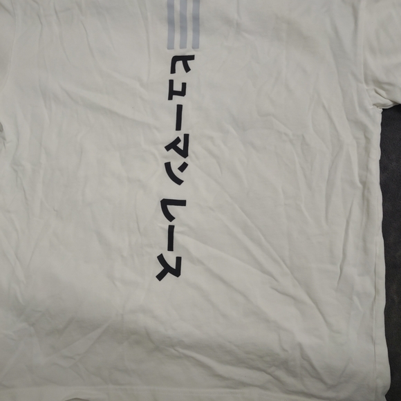 Adidas x Pharrell Williams White T-Shirt - Picture 5 of 5